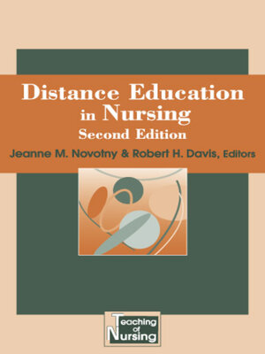 cover image of Distance Education in Nursing